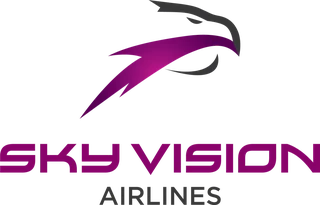 Sky Vision Airlines logo.