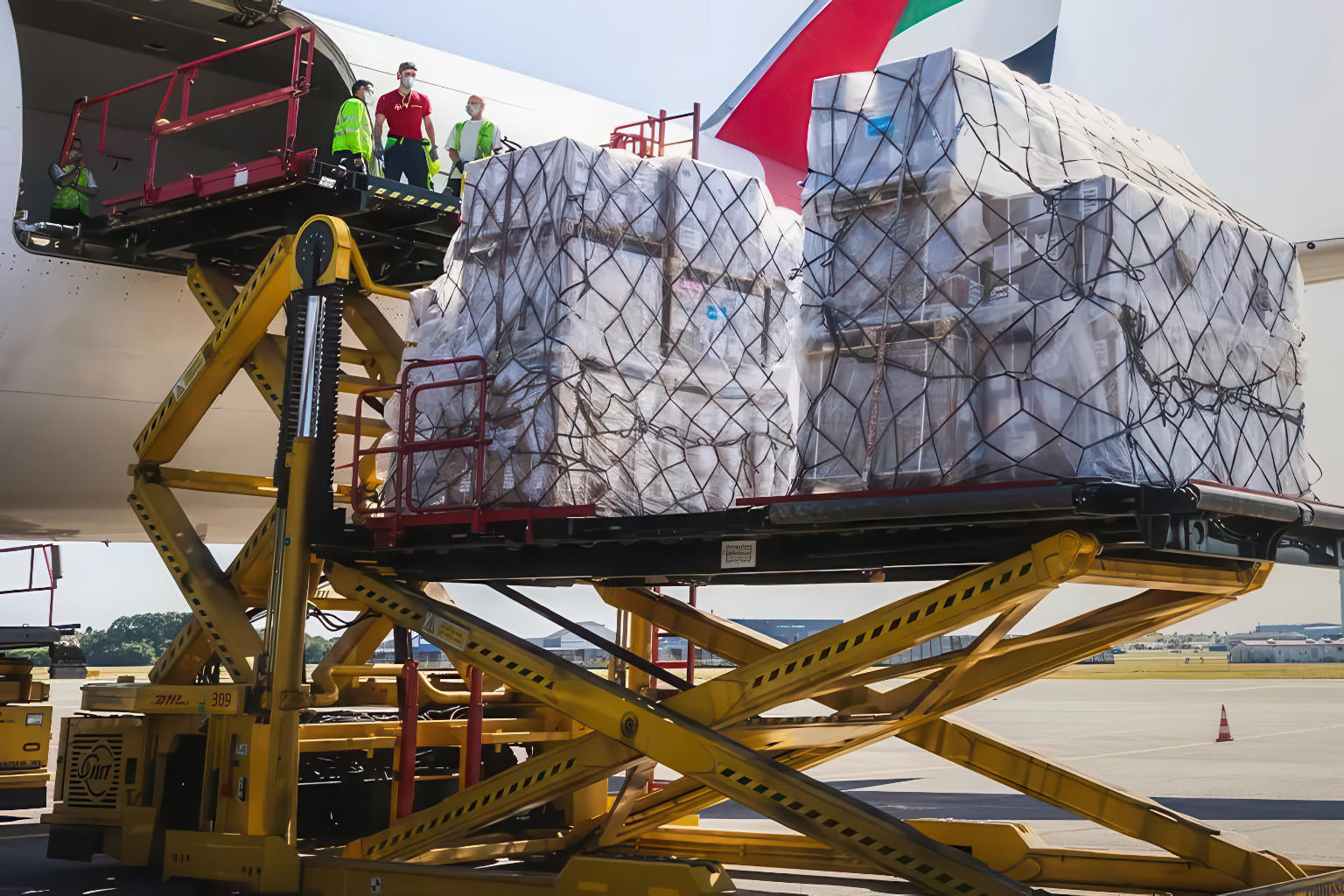 Cargo Charter | Cargo loaded to bay.